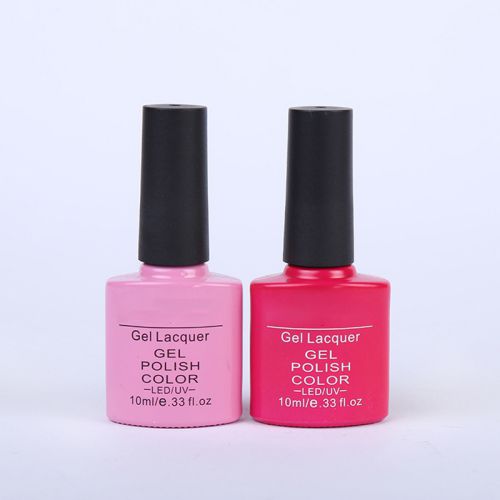 10ml Pink Nail Polish Bottles