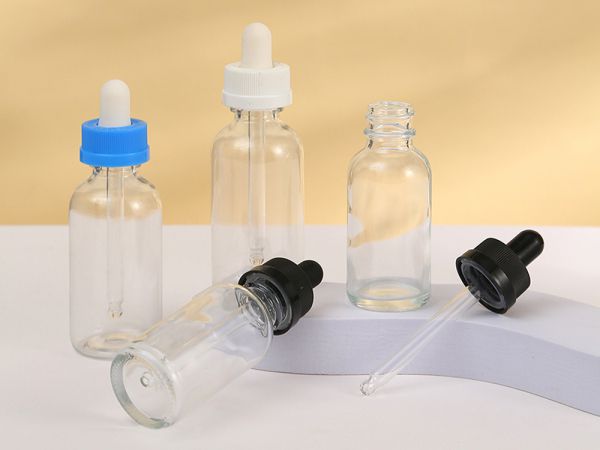 Clear Glass Dropper Bottle, SP-603