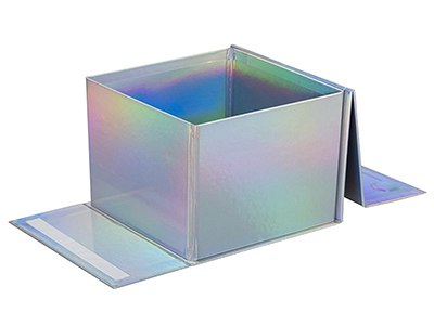 SP-66 Laser Gradient Square Foldable Gift Box